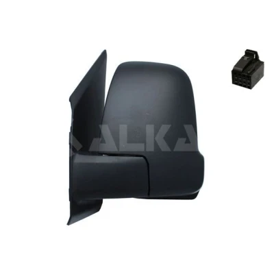 Immagine di specchio retrovisore esterno Alkar 9201021 Sx manuale Braccio corto, convesso per veicolo con guida a MERCEDES BENZ: Sprinter 3.5 t Van
