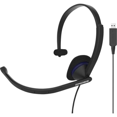 Immagine di KOSS CS195 Computer Cuffie On Ear via cavo Nero Riduzione del rumore microfono