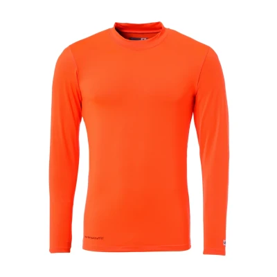 Immagine di uhlsport Distinction, Maglietta a Maniche Lunghe, arancio fluo, XS