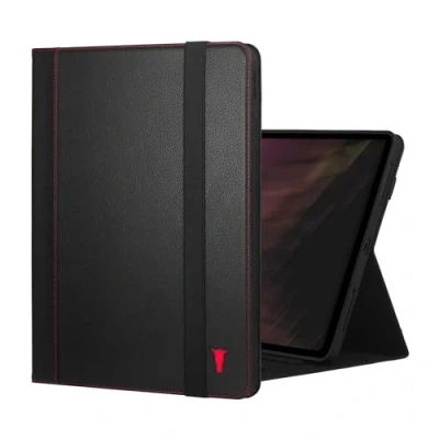 Immagine di TORRO Custodia Compatibile con iPad Pro 13&quot; (2024) in Pelle Premium per M4 2024 Funzione Stand, Connettività Apple Pencil e Wake/Sleep (Nero)