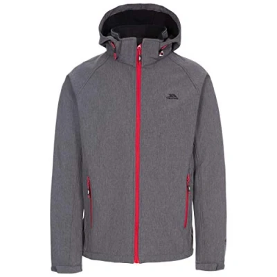 Immagine di Trespass Rafi MAJKSSM20002_DGML, Giacca impermeabile da uomo in softshell impermeabile, colore grigio scuro, L