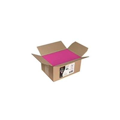 Immagine di Clairefontaine 55575C Confezione da 200 Buste autoadesive Formato DL (11x22cm) 120g/m² Colore fucsia Inviti eventi e corrispondenza Gamma Pollen Carta Premium Liscia
