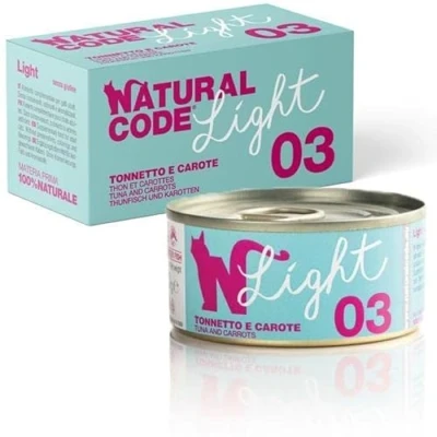 Immagine di NATURAL CODE LIGHT 03 TONNETTO E CAROTE. 4x70GR