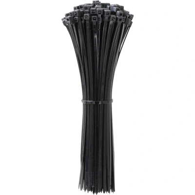 Immagine di Quadrios 24CA370 Fascetta per cavi 450 mm 5.1 Nero Stabilizzato ai raggi UV 100 pz.