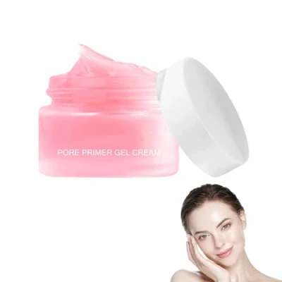 Immagine di Horuili® Primer per il trucco, base trucco dei pori, Viso Idratante, Invisible Pore Primer, viso, controllo dell&#039;olio