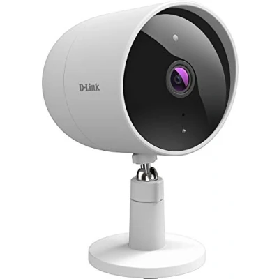 Immagine di D Link DCS 8302LH Telecamera per Esterni Mydlink, Full HD, Wi Fi, Visione Notturna, Intelligenza Artificiale, Audio a 2 vie, Sirena da 85 dB, Registrazioni su SD o Cloud, Alexa, Assistente Google