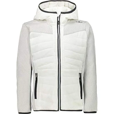 Immagine di CMP Giacca in Knit Tech da bambini con cappuccio fisso, B.Co Gesso, 110