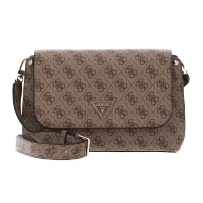 Immagine di Guess Meridian Borsa a tracolla, Donna, Taglia: One Size, Latte