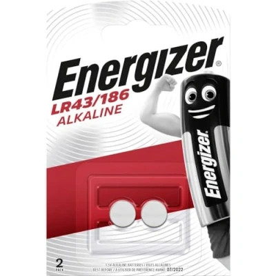 Immagine di Energizer AG12 Batteria a bottone LR 43 Alcalina/manganese 123 mAh 1.5 V 2 pz.