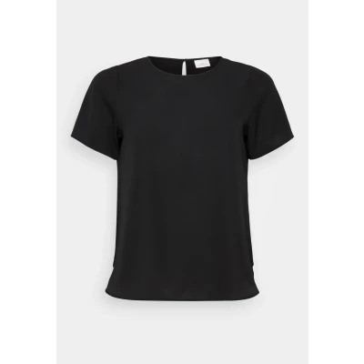 Immagine di ONLY Carmakoma Carvica Tshirt con stampa, Donna, Taglia: 42, Black