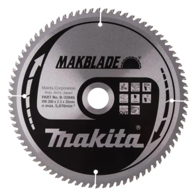 Immagine di Makita B 32845 Lama Sega Circolare T.C.T. 260x30mm 80T Legno