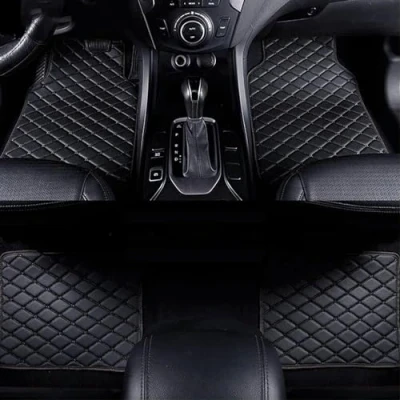 Immagine di Tappetini per Auto,per OPEL Corsa F 2019 2024 impermeabili antiscivolo extra resistenti,Tappetini prot auto tutte le stagioni,A