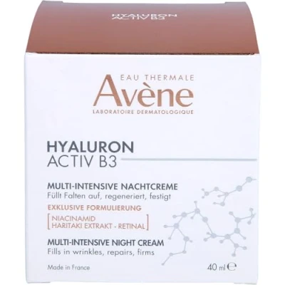 Immagine di Avene Hyaluron Activ B3 Crema notte viso antirughe da 50 ml