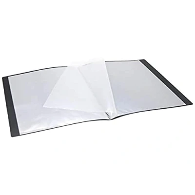 Immagine di WAYTEX 931400 Proteggi documenti A4 40 Viste, 20 buste in polipropilene, colore: Nero