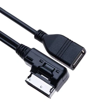 Immagine di Keple AMI MDI a USB Femminile Music Media Interface Cable Adapter Compatibile con Audi A6L Q5 Q7 A8 S5 A5 A4L A3 VW Volkswagen GTI CC Magotan Skoda Fabia Octavia radio veicolare 1m