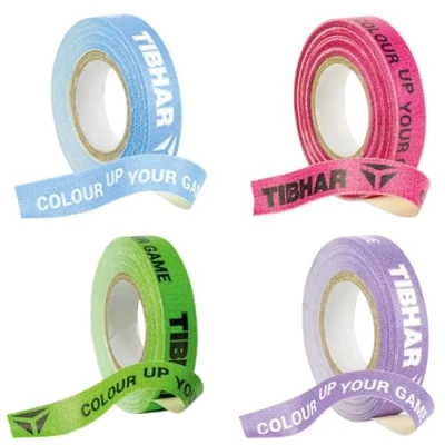 Immagine di Tibhar Nastro per ping pong, colore 10 mm di larghezza 5 m lunghezza rosa, viola, blu, verde (blu)