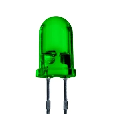 Immagine di Lumetheus Diodi LED 5mm Colori Verde extra super luminoso 16.000 mcd 25 pezzi 2 3 V Pin Diodo ad emissione luminosa LEDs lente diffusa