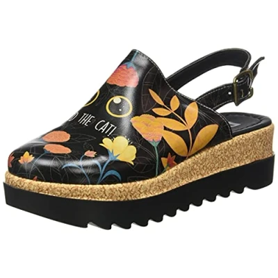 Immagine di DOGO Akita, Sandali con Zeppa Donna, Multicolore, 41 EU
