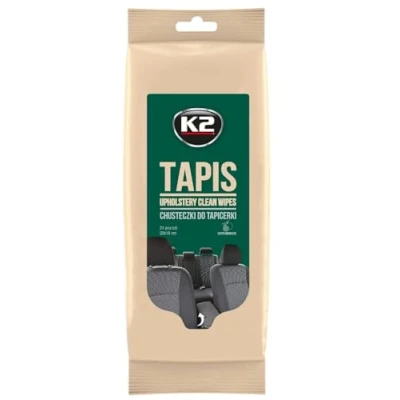 Immagine di K2, Accessori Per pulizia auto, Salviette Umidificate Tapi Tessuti 24pz