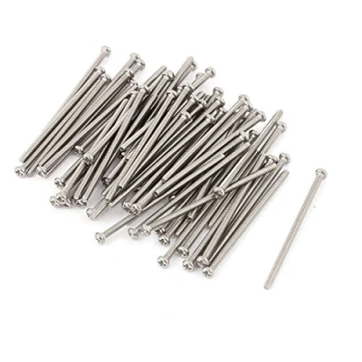 Immagine di Sourcingmap Viti M2 x 40 mm, in acciaio inox 304, Phillips, Testa Rotonda, 60 pz