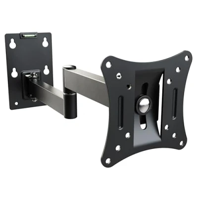 Immagine di RICOO Supporto monitor muro R02 11 Girevole Inclinabile Schermo PC 13 29&quot; (33 74 cm) Staffa TV universale Televisore LED/LCD/Curvo VESA 100 x bracci per moniteur da computer