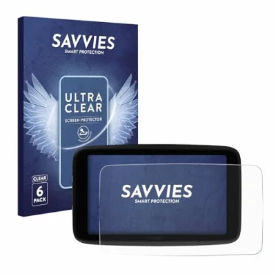 Immagine di savvies (6 Pezzi Pellicola Protettiva per TomTom GO Superior 6&quot; Protezione Schermo Trasparente