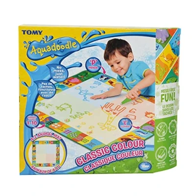 Immagine di Aquadoodle Classic Large Water Doodle Mat, Official Tomy No Mess Colouring And Drawing Game, Suitable for Toddlers Children from 18 Months+