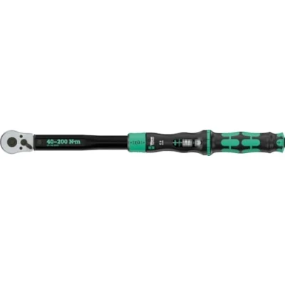 Immagine di Wera Click Torque Lock C 3 05075692001 Chiave dinamometrica con cricchetto reversibile 1/2 (12.5 mm) 200 40 Nm