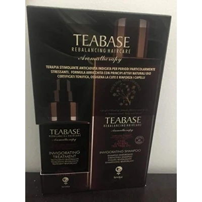 Immagine di Tecna Teabase Rebalancing Haircare Aromatherapy Set Invigorating Treatment 100 ml + Shampoo 250