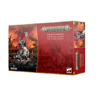 Immagine di Warhammer Age of Sigmar Games Workshop Schiavi dell&#039;oscurità: Signore del Caos su Karkadrak