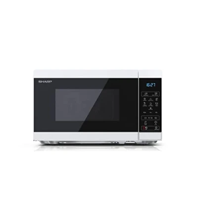 Immagine di Sharp YC MS02E W microwave Countertop Solo 20 L 800 Black White