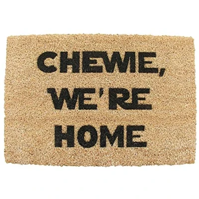 Immagine di FastCraft Star Wars Inspired Chewie We&#039;re Home Welcome zerbino
