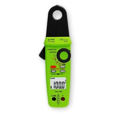 Immagine di KPS DCM400LEAK Pinza Amperometrica per Correnti di Dispersione TRMS 20mA 100A AC/DC Tensione 1000V Filtro Passa Basso (50Hz 800Hz) &amp; NCV