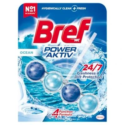 Immagine di Tavoletta wc Bref Power Active Brezza Oceanica 50gr