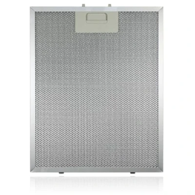 Immagine di Spares2Go Filtro Metallico Antigrasso Cappa Universale (Argento, 320x260Mm)