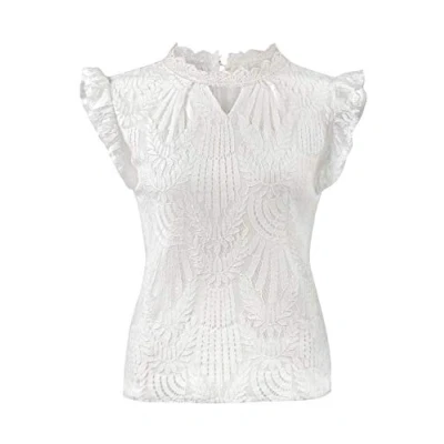 Immagine di Stockerpoint Bluse BEA Camicia da Donna, Bianco, 40