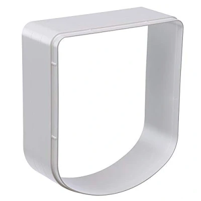 Immagine di Ferplast Estensione per portina Cani Piccoli Gatti Gattaiola Porta Basculante Swing 3 e 5 Extension, 16,3 x h 18,4 cm profondità cm, Bianco