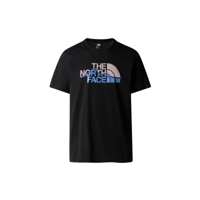 Immagine di The North Face Mountain Tshirt con stampa, Uomo, Taglia: Medium, Tnf black