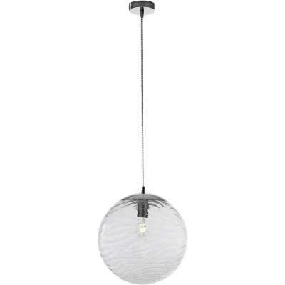 Immagine di ECO Light NEREIDE I G S1 TR Lampada a sospensione E27 60 W Trasparente, Cromo