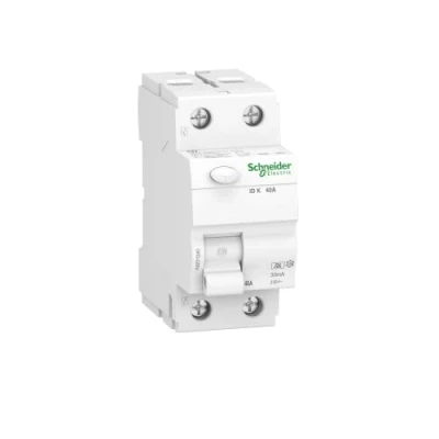 Immagine di Schneider Electric A9Z01240 Interruttore differenziale ID K, 2P, 40A, 30 mA, Tipo A, Bianco, 40 Ampere