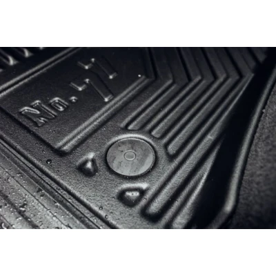 Immagine di FROGUM No. 77 77409064 Set tappetino Gomma anteriore e posteriore 4 nero Su misura PEUGEOT: Rifter MPV