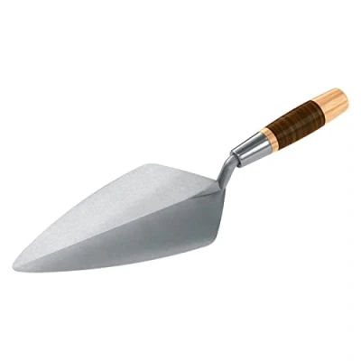 Immagine di BonTool 72 545 Cazzuola per mattoni, in pelle, 30 cm