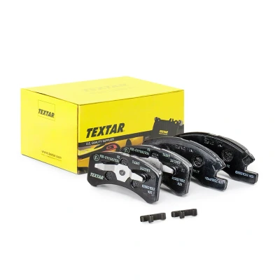 Immagine di TEXTAR 2422901 Kit pastiglie freno con segnalatore acustico usura accessori DAIHATSU: Cuore 7, 6, Trevis
