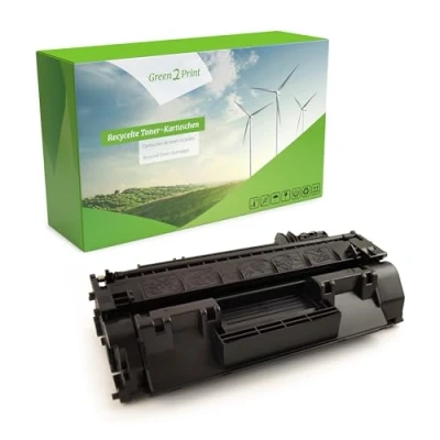 Immagine di Green2Print Toner nero 6900 pagine sostituisce HP CF280X, 80X per LaserJet Pro 400 M401D, M401DW, M401DN, M401DNE, M401A, M425DW, M425DN