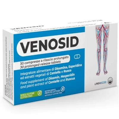 Immagine di DIOSMINA + ESPERIDINA 400 mg Integratore per il Microcircolo Venosid 30 Compresse Plesso Micro Circolazione Gambe Vene Varicose Gonfie Capillari Rotti Agips