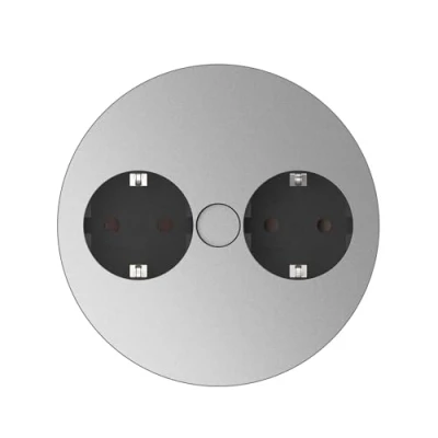 Immagine di Bachmann TWIST Interno 2presa(e) AC 2m Cromo prolunghe e multiple