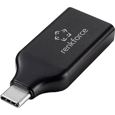 Immagine di Renkforce USB 2.0 Adattatore [1x Spina C 1x Presa DisplayPort]