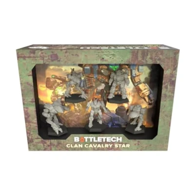 Immagine di Catalyst Game Labs BattleTech Miniature Stella di cavalleria clan Espansione Gioco in miniatura Età 14+