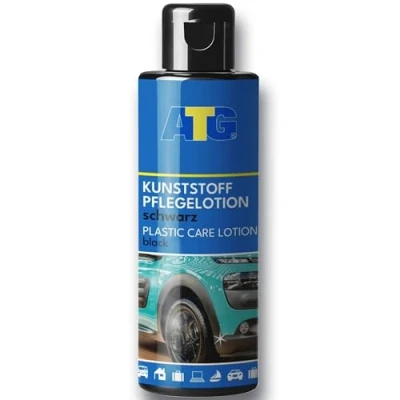 Immagine di ATG® cura della plastica per auto, interni ed esterni, la dell&#039;abitacolo dell&#039;auto, in plastica, gomma, pulizia 250 ml, colore nero