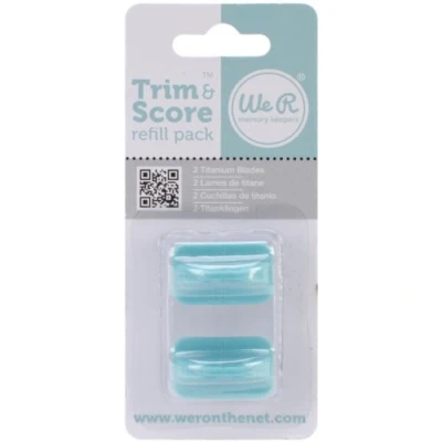 Immagine di We R Memory Keepers Lame di Ricarica Trim &amp; Score, Titanio, Multicolore, Refill Blade